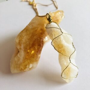 Citrine Raw Necklace