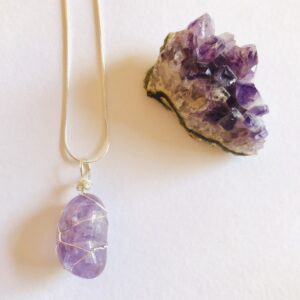Amethyst Smooth Necklace