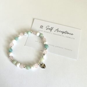 Self Acceptance Crystal Bracelet