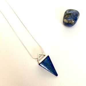 Pyramid - Lapis Lazuli Necklace