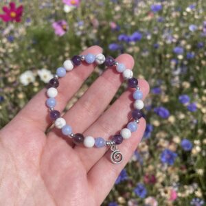 Calming crystal bracelet