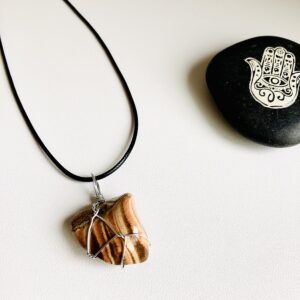 Brecciated Jasper Smooth Necklace