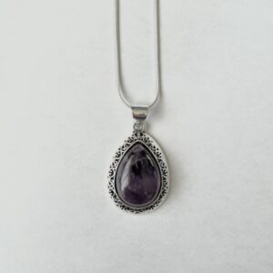 Teardrop Crystal - Amethyst
